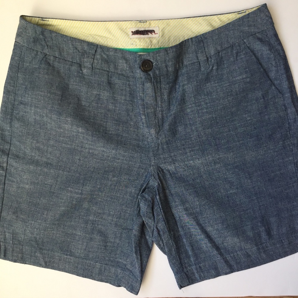 Chambray Shorts with 5” inseam